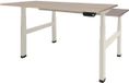 Schaffenburg Zit Sta Bureau - Duo Elektrisch 160x80 robson -wit frame