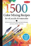 Powell, Libri GmbH 1500 Color Mixing Recipes for Oil, Acrylic and Watercolor