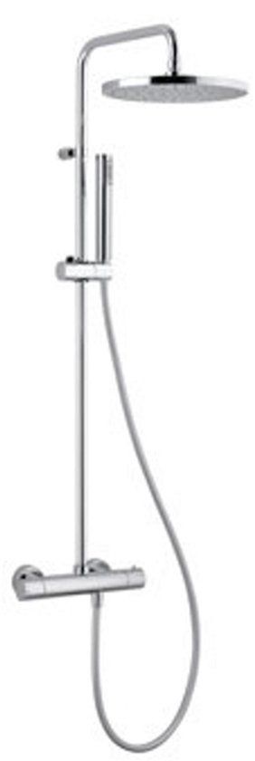 Plieger Royal Doucheset - Stortdouche Ø25cm + Handdouche - Thermostatisch - Chroom