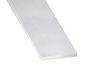 Plaat Aluminium Plaat, Kleurloos, 30 x 2 mm, 1 m