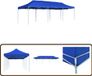 vidaXL Tente pliante pop-up bleu 3x9m