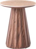 Beliani SABRINA - Bijzettafel - Lichtbruin - MDF