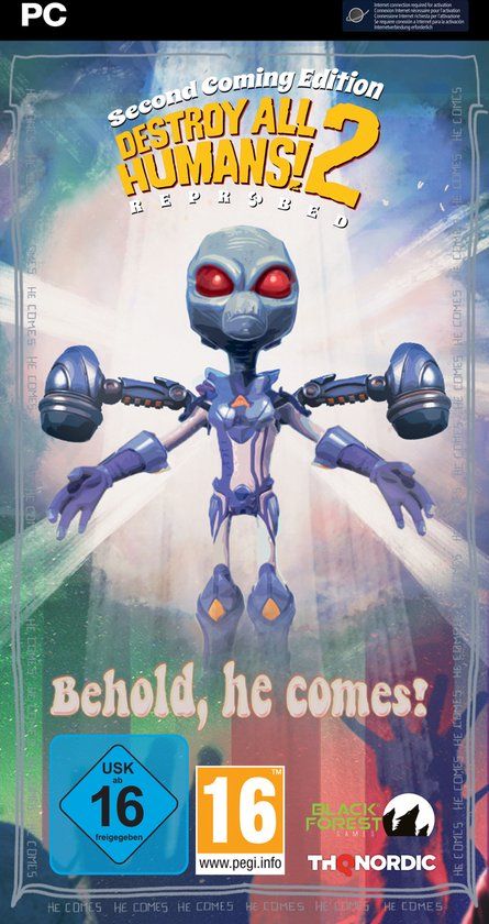 Thq Nordic THQNordic Destroy All Humans 2 - Reprobed - PC - 2nd Coming Collectors editie
