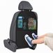 AiQInu Car Seat Back Protector with Large Storage Pockets - Waterproof, Stain Resistant (Black)