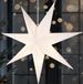 BRUBAKER 3D Kerstster om op te Hangen - LED Papieren Ster met Timer - 60 cm