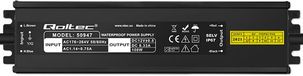 Qoltec Serie LED Power Supply - 100W - 12V - 8.3A - Waterproof - Black
