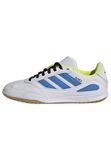 adidas Super Sala Competition II Indoor Football Kids Schoenen, uniseks, kinderen, Ftwr Wit/Lucid Ray Blauw/Zonnegeel, 38 2/3 EU