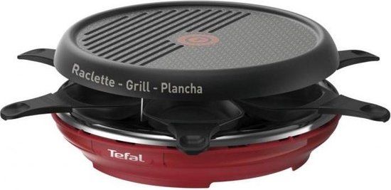 Tefal Colormania RE12A512 Gourmetset - 6 personen - Rood