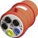 Beha Amprobe DAA-16 Meetadapter CEE-stekker 16 A 5-polig - Bus 4 mm