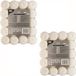 Conpax Bougies Bougies chauffe-plat - 120 pièces - 4 heures de combustion