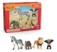 SCHLEICH Wild Life 42721 Set met dierenfiguren, "Mijn eerste Afrikaanse dieren", educatief speelgoed, geschikt vanaf 5 jaar