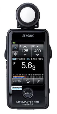 Sekonic L-478DR Litemaster Pro Lichtmeter - Zwart