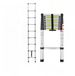 Happiq Aluminium Échelle Télescopique Florano - 260CM