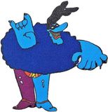 Rock Off The Beatles - Yellow Submarine Chief Blue Meanie 2 Patch - Multicolours