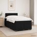 Maison Exclusive - Lit boxspring avec matelas noir 120 x 200 cm, velours