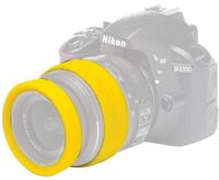 easyCover Lens Rims voor 58mm yellow