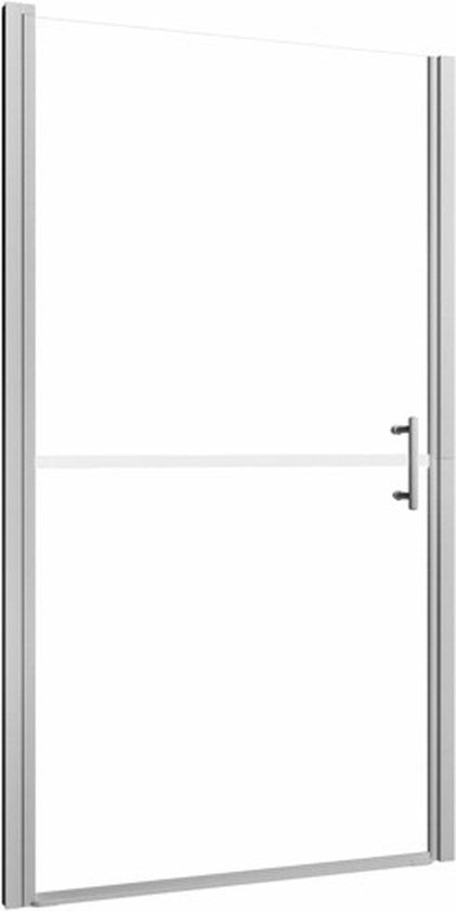 vidaXL Douchedeur - 81x195 cm - Gehard glas