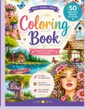 50 Beautiful Coloring Pages: A Collection of Beautiful Designs to Color