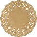 Santex Bruiloft placemats kant look - 30x - naturel - papier - onderleggers