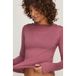 Hunkemöller super soft Boothals shirt met Cashmere Roze