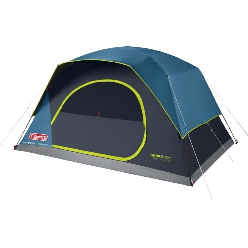 Coleman Skydome 6 tent voor zes personen, snelle montage, Dark Room-technologie, 100% waterdicht
