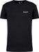 Merkloos / Sans marque Ballin Est. 2013 Heren Tee SS met Backprint Rose Shirt Print - Zwart - Maat XXL