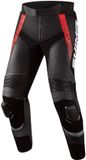 SHIMA STR 2.0 Zwart Rood Leren Motorbroek - Maat 56