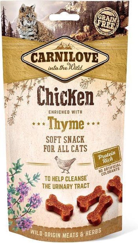 Carnilove SoftSnack Chicken Thyme - 50gr