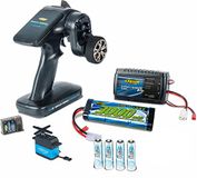 Carson 500707152 Reflex Pro 3 Elektro 2 4 GHz afstandsbediening set met accu en servo