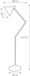 Steady Lighting Landelijke Vloerlamp Metaal Zilver E27