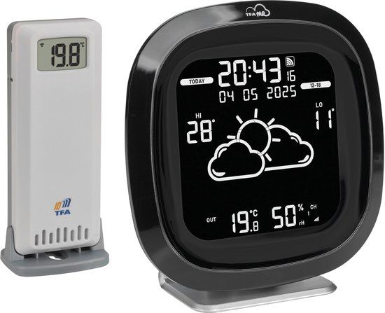 TFA Dostmann TFA.me ID-04 35.8102.01 WiFi-weerstation