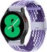 By Qubix Qubix Garmin Forerunner 55 / 245 / 645 - Braided bandje - Lichtpaars / paars