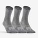 RS Chaussettes de sport hautes RS 160 Gris Lot de 3 paires