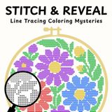 Stitch & Reveal: Line Tracing Coloring Mysteries