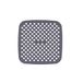 Quid Naturalia Vierkante Friteuse Pad 18,7 cm Grijs