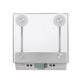 Salter 3003SS Aquatronic glazen digitale keukenweegschaal,15 EU,Zilver