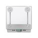 Salter 3003SS Aquatronic glazen digitale keukenweegschaal,15 EU,Zilver