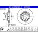 ATE Lot De 2 Disques De Frein 24.0122-0305.1 Citroën 16 163 945 80
