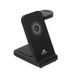 Rivacase VA4916 Support de recharge sans fil - 3-en-1 - 15W - Noir