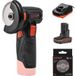 Dnipro-M Meuleuse d'angle sans balais Dnipro-m 12 V avec batterie 4 Ah, chargeur FC-124 et cinq disques à meuler pour métaux de 76 mm. CG-12BC Ultra