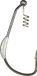 Gamakatsu EWG Weighted Superline Spring-Lock | Maat 6/0 | 4 stuks