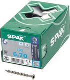 SPAX RVS Schroef 6x70mm - 100 stuks - Torx T30 - Verzonken kop - 1197000600703