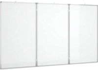 vidaXL Whiteboard magnetisch inklapbaar 120x80x1,7 cm aluminium