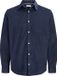JACK & JONES Field chemise coupe regular - velours côtelé - bleu (navy blazer)