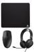 Corsair Ensemble bestaande uit: Souris, muismat en Corsair MM100 + M55-WIRELESS + HS35 V2 stereo headset