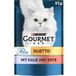 GOURMET Perle Duetto 24 x 85 g Kalf en eend