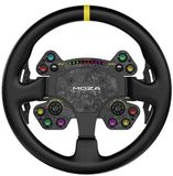 Moza Racing RS V2 – 330 mm GT-stuurwiel – zonder basis – sim racing stuur met koolstofvezel & magnetische shifters - PC