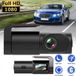 Autocamera Dashcam Full HD 1080p Nachtzicht 170° Groothoeklens Draaibaar Camerabehuizing Continue Opname