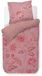 Mumbai Night Parure de lit rose 200x200 cm + 2 taies d'oreiller 80x80 cm