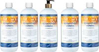 Claudius Cosmetics B.V. Bodylotion Honing 1 Liter - met gouden pomp - set van 5 stuks - Voordeelverpakking